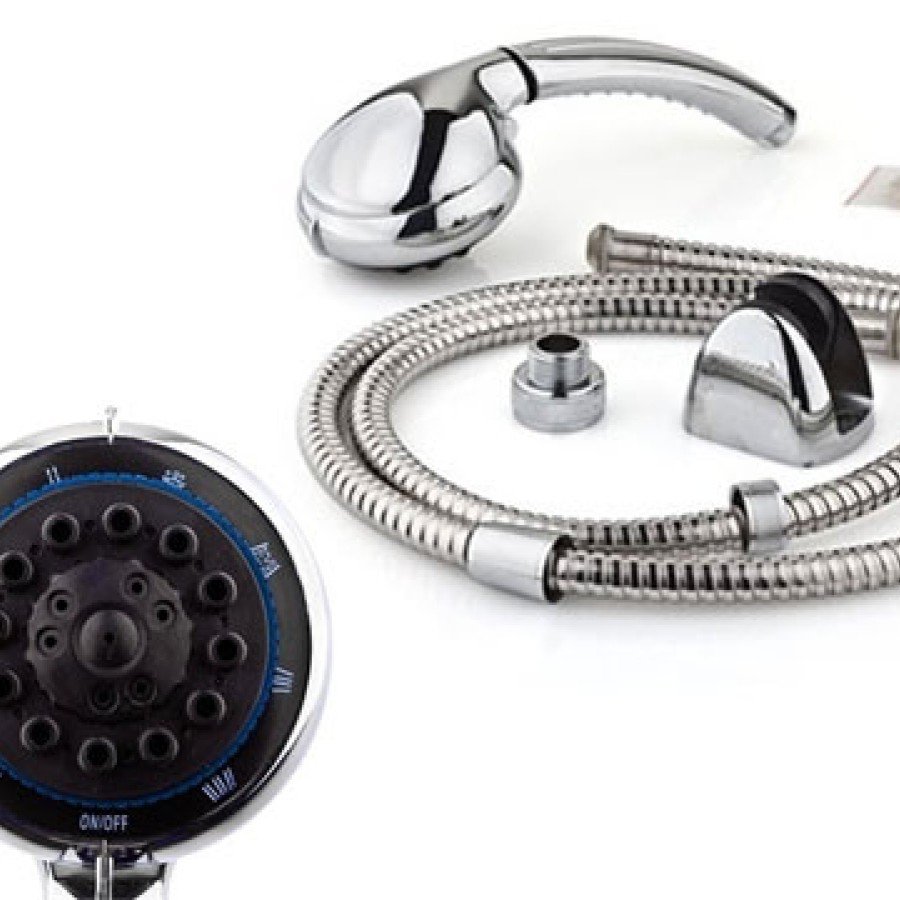Therapy Effective 8 Function Shower Head Set Therapy Effective 8 Function Shower Head Set