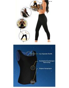 Thermal Sauna Tights + Athlete SET (XL) Neotex Sweating Set