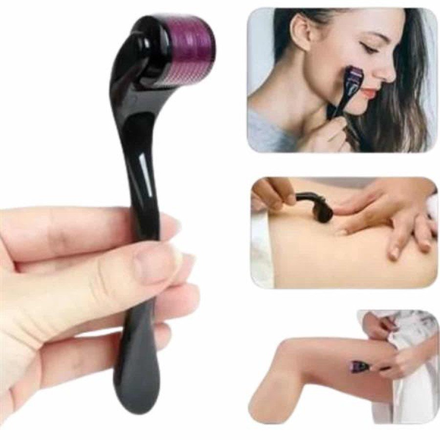 Titanium Tip Derma Roller 540 Needles 1 mm Pore Minimizing Suitable for Acne Scars Titanium Tip Derma Roller 540 Needles 1 mm Pore Minimizing Suitable for Acne Scars