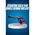 Titanium Tip Derma Roller 540 Needles 1 mm Pore Minimizing Suitable for Acne Scars Titanium Tip Derma Roller 540 Needles 1 mm Pore Minimizing Suitable for Acne Scars