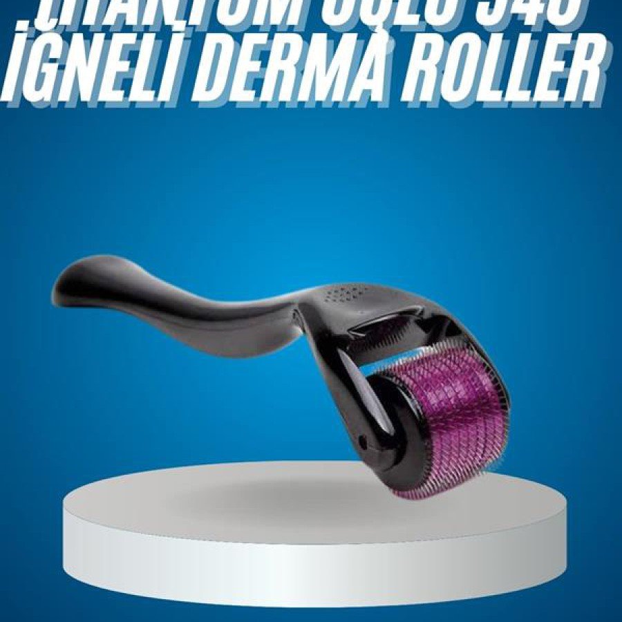 Titanium Tip Derma Roller 540 Needles 1 mm Pore Minimizing Suitable for Acne Scars Titanium Tip Derma Roller 540 Needles 1 mm Pore Minimizing Suitable for Acne Scars
