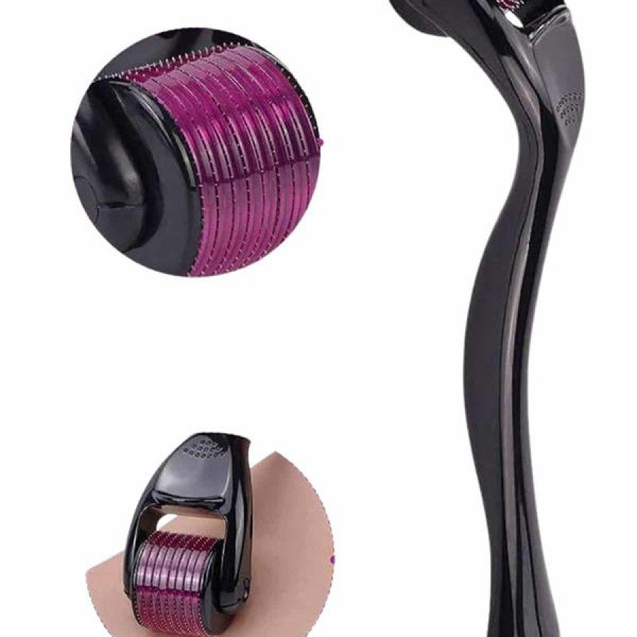 Titanium Tip Derma Roller 540 Needles 1 mm Pore Minimizing Suitable for Acne Scars Titanium Tip Derma Roller 540 Needles 1 mm Pore Minimizing Suitable for Acne Scars