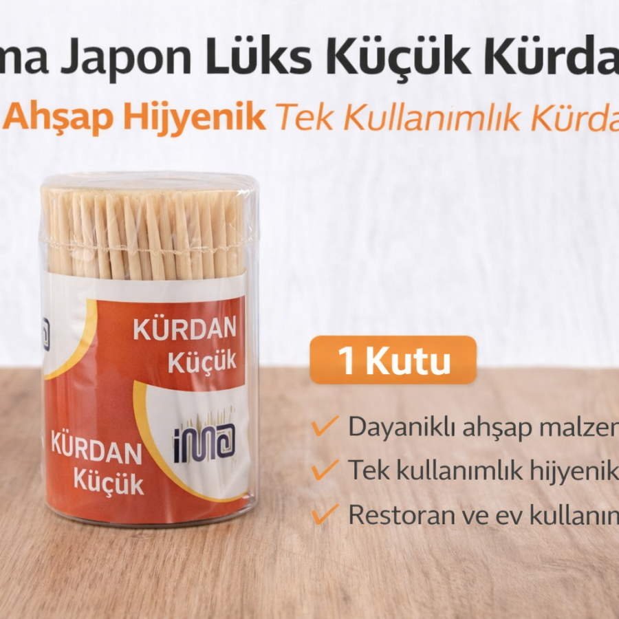 Ima Japanese Luxury Small Toothpick Wooden Hygienic Disposable Toothpick 1 Piece