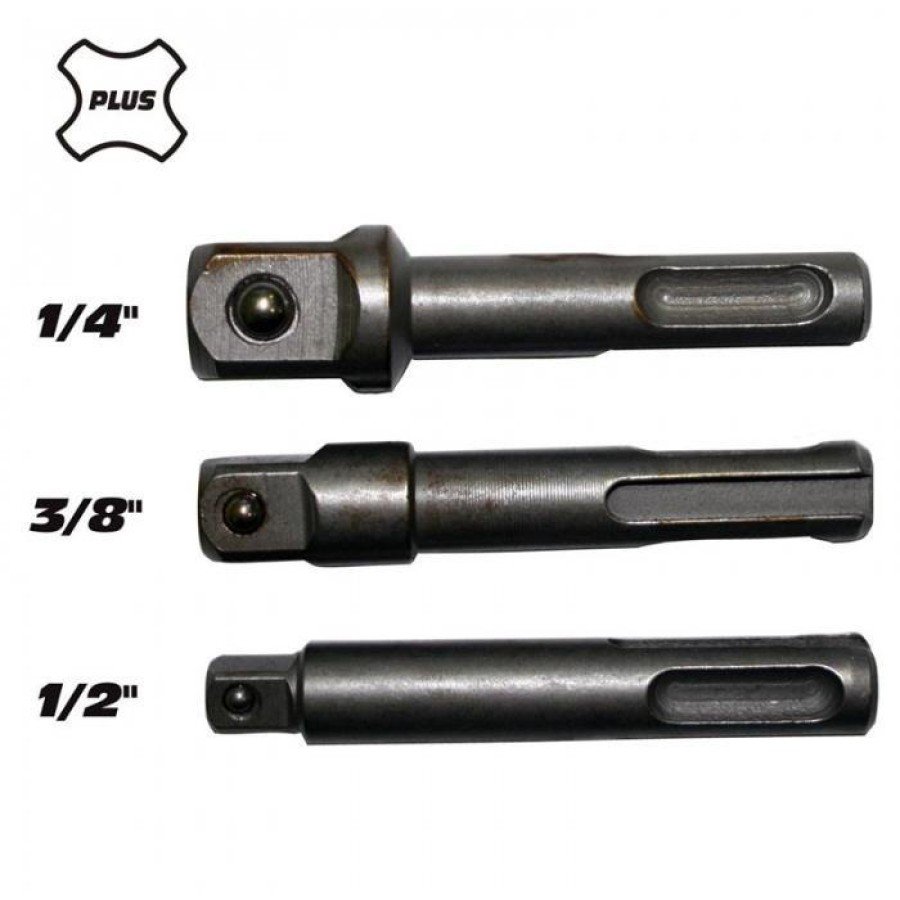 Todrill TD50738 3-piece SDS Adapter Set Todrill TD50738 3-piece SDS Adapter Set