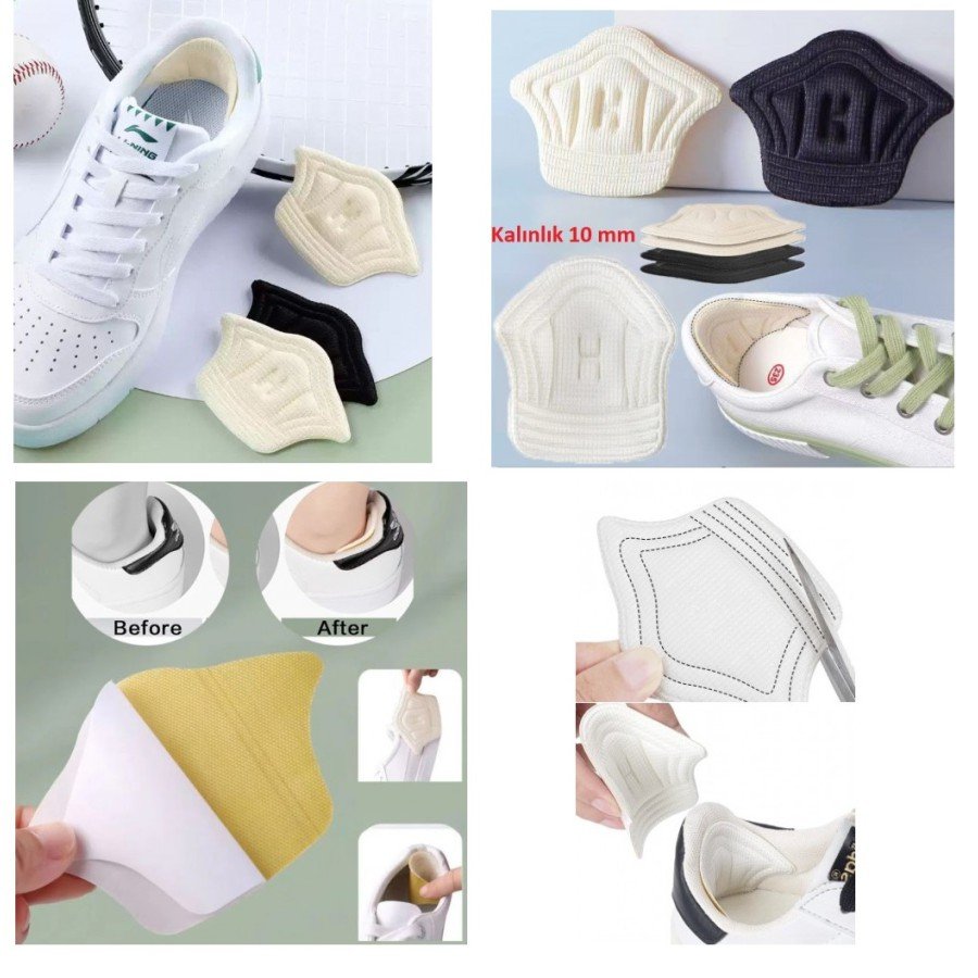 Heel Narrowing and Anti-Smashing 10 mm Shoe Pads
