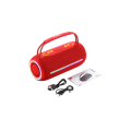 Portable Bluetooth Speaker with 360 RGB LEDs – Red, USB/TF Supported Portable Bluetooth Speaker with 360 RGB LEDs – Red, USB/TF Supported