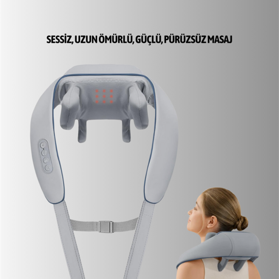 Neck Massager with 1800mAh Battery Capacity