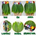 Tropical Inspired Hawaiian Leaf Party Skirt Kids Size