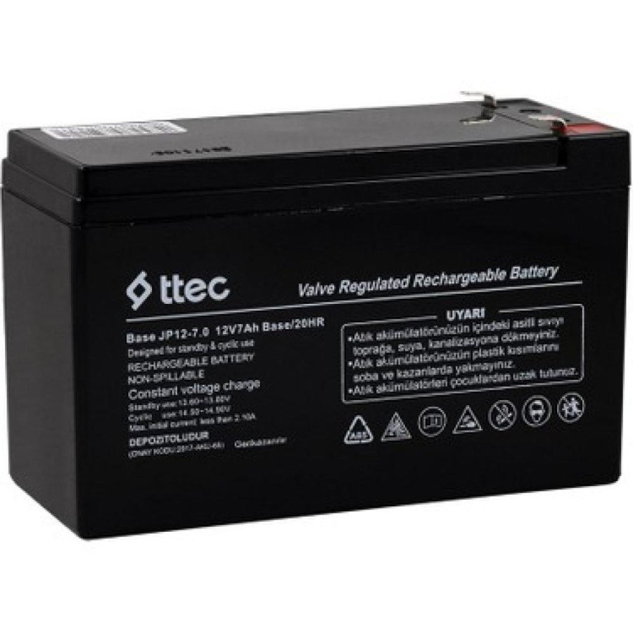 12V 7 AH Base Dry Maintenance-Free Battery