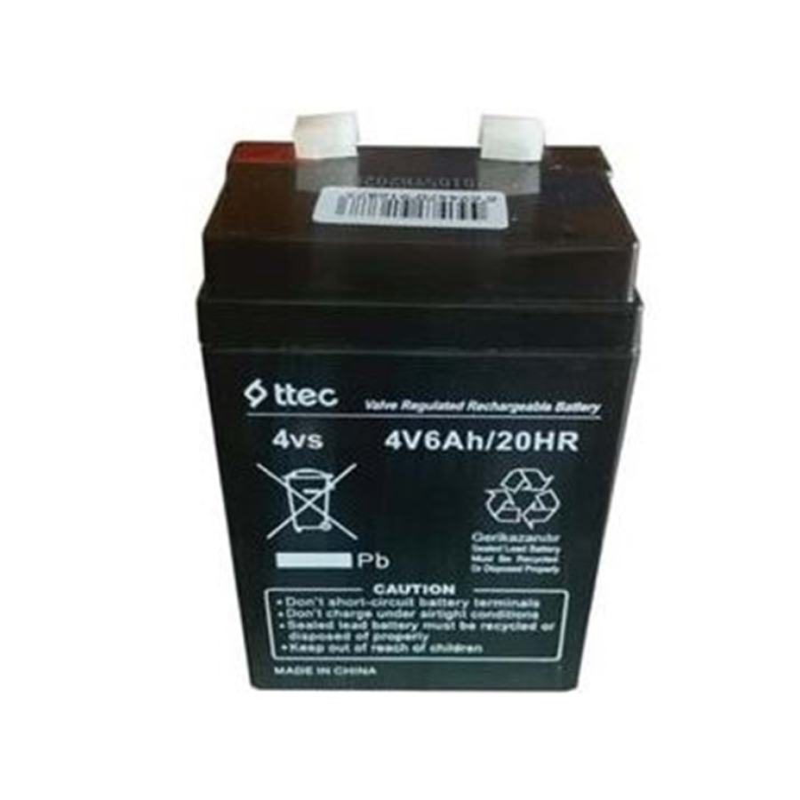 4V 6 AH Dry Maintenance-Free Battery