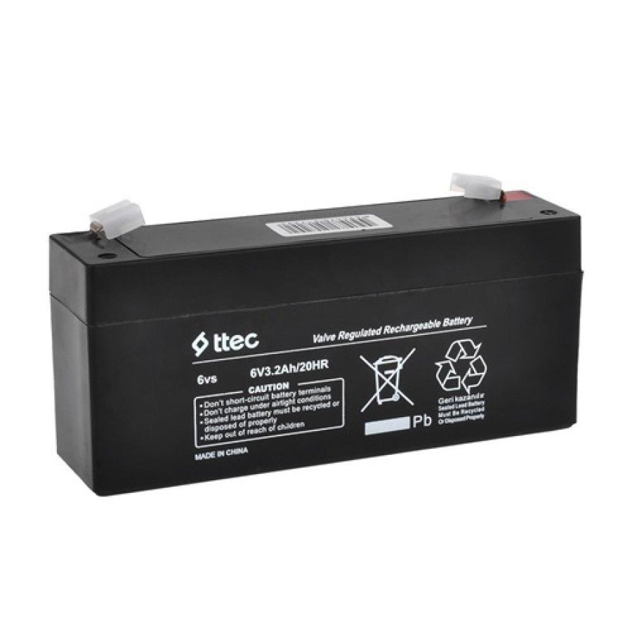 6V 3.2 AH Dry Maintenance-Free Battery