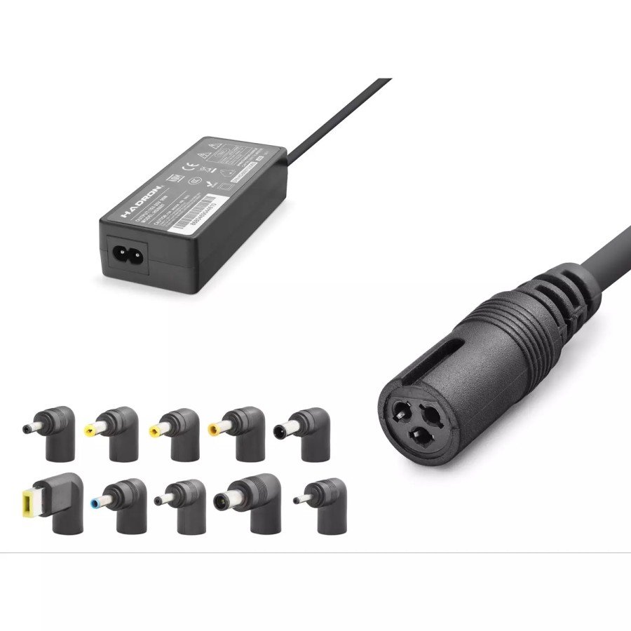 Universal Laptop Adapter Compatible with All Laptops 15-24V 90W 10 Separate Plugs