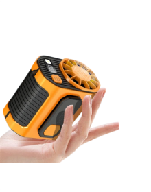 Turbo Portable Fan with Digital Display – USB Type-C, 3 Cooling Modes
