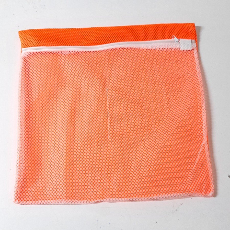 Orange - Zippered - Delicate Laundry Slippers Shoes Washing Net Large Size Orange - Zippered - Delicate Laundry Slippers Shoes Washing Net Large Size