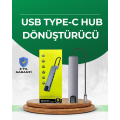 Type‑C Converter – Professional Use with 2×USB3.0, SD/MS, 4K HDMI & RJ45
