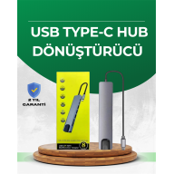 Type‑C Converter – Professional Use with 2×USB3.0, SD/MS, 4K HDMI & RJ45