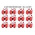Ladybug Costume Set - Wing Crown Wand 3 Pieces 12 Pieces