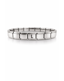 L Letter Steel Bracelet – Personalized Initial Bracelet – Stainless Steel Elegant Women's Bracelet