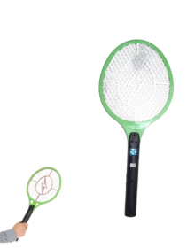 High Voltage Electronic Fly Killer – Battery Operated, with Safety Grille
