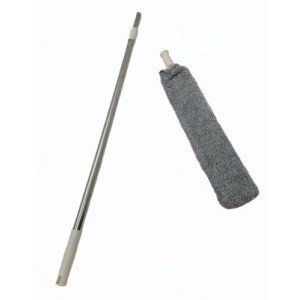Flexible Dusting Device for Hard to Reach Surfaces Extending Handle Flexible Dusting Device for Hard to Reach Surfaces Extending Handle
