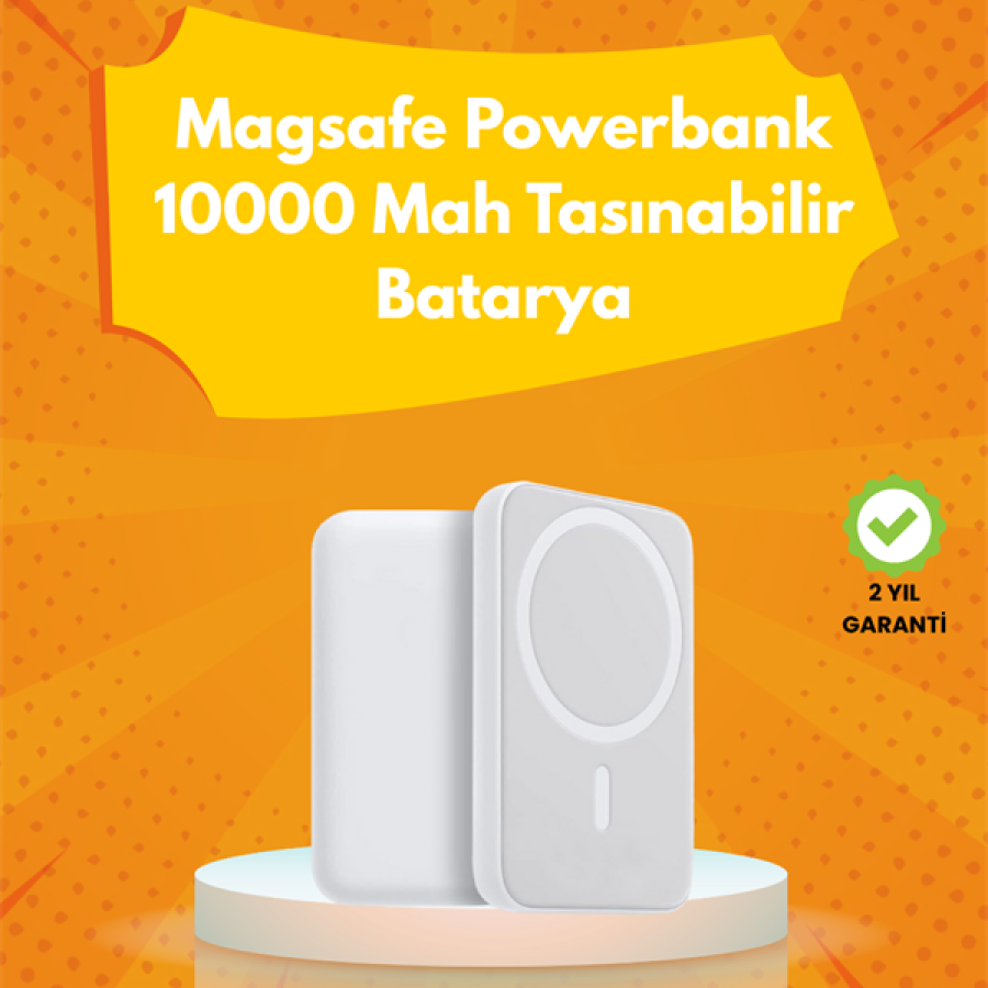 Ultra Compact and Powerful – Wireless Charging Experience with MagSafe Powerbank 10000 mAh