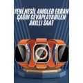 Ultra Max Smart Watch with Band Lock Amoled Screen Vibrating Call Answering