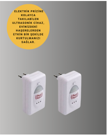 Maintenance-Free Ultrasonic Pest Repeller – Long-Lasting Use