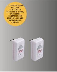 Maintenance-Free Ultrasonic Pest Repeller – Long-Lasting Use