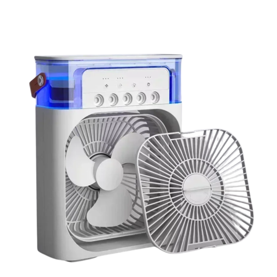 Portable 3 in 1 Mini Fan | Humidifier + Cooler + Night Light