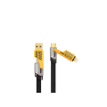 USB-C and Lightning Compatible 4-in-1 Cable – 65W Fast Charging, Braided Durable Construction USB-C and Lightning Compatible 4-in-1 Cable – 65W Fast Charging, Braided Durable Construction