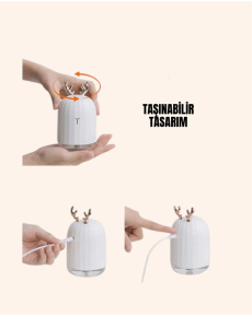 Portable 220ml USB Mist Humidifier with ABS+PP Material Portable 220ml USB Mist Humidifier with ABS+PP Material