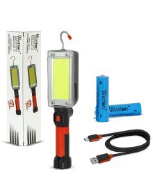 USB Rechargeable Auto Mechanic Work Lamp Watton Wt-733