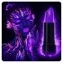 UV Neon Purple Lipstick – Glow in the Dark Makeup Paint