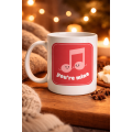 You re Mine Designed Porcelain Mug Model 20 – Specially Designed Mug with Loving Music Notes