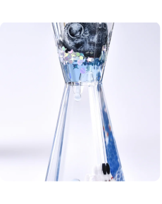 Space Themed Spilled Oil Hourglass