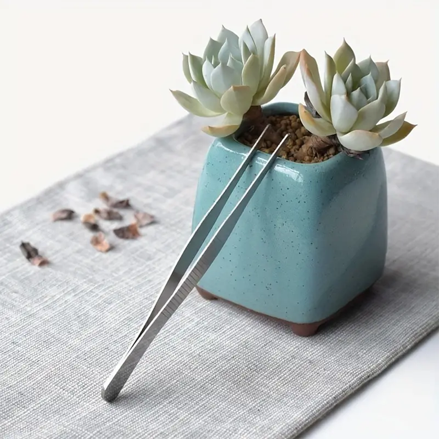 Long 30 cm Steel Tweezers - Aquarium Tongs