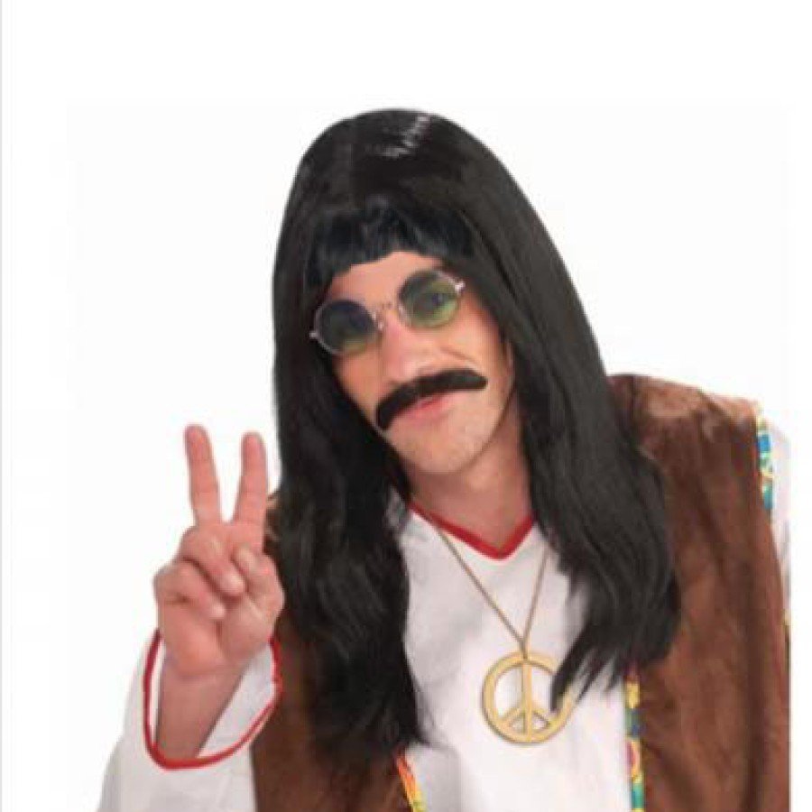 Uzun Barış Manço Wig and Mustache