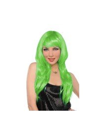 Long Wig Hair - Green