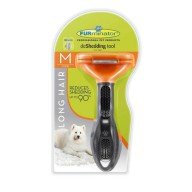 Easy Combing Brush for Long-Haired Dogs Cleanable Steel Comb Hair Collector Medium Easy Combing Brush for Long-Haired Dogs Cleanable Steel Comb Hair Collector Medium
