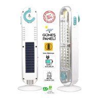 V-005 42 LEDs+Lantern Solar Panel Ultra Powerful LED Rechargeable Searchlight