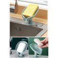 Drainage Solid Soap Dispenser with Suction Cup and Water Drain - Sponge Dispenser