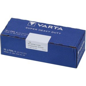 VARTA AA ZINC CARBON SUPER LIFE (PACK OF 60) VARTA AA ZINC CARBON SUPER LIFE (PACK OF 60)