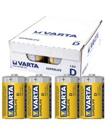 Varta Superlife Zinc Large D Size Battery 24 Pack