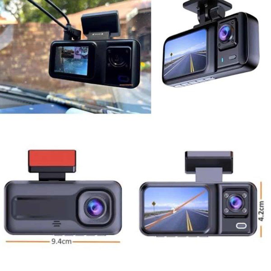 2 Inch 1080P Full HD DVR In-Car Display with Front and Rear Camera