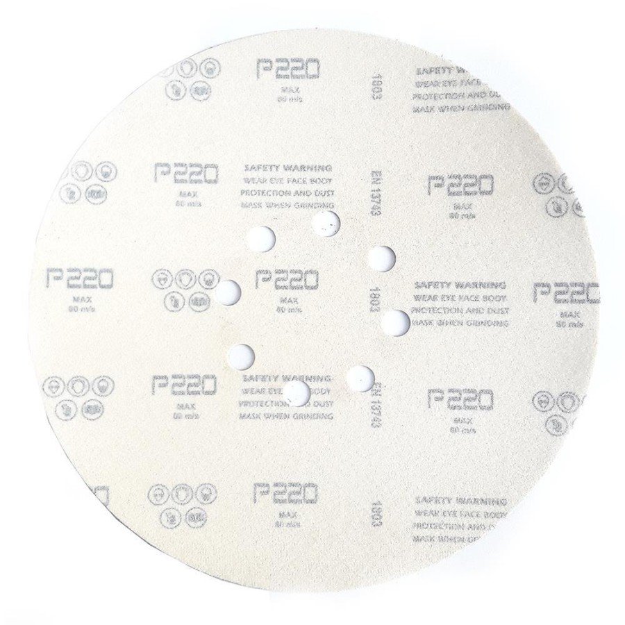 Velcro 225 mm 220 Grit Plaster Sanding Machine Spare Velcro 225 mm 220 Grit Plaster Sanding Machine Spare