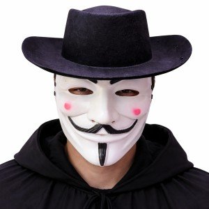 Vendetta Mask and Hat Set – Anonymous Style Party Mask
