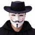 Vendetta Mask and Hat Set – Anonymous Style Party Mask
