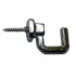 Screw Hook, Hanger Large - 15x23mm, Nickel - 100 Pieces