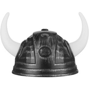 Viking Head Asterix Head Silver Color