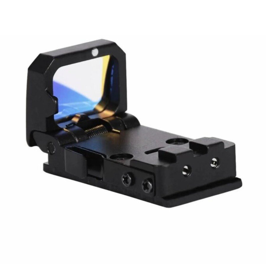 Vism Flipdot Reflex M2 Red Dot Sight - Katlanabilir Optik, Tabanca için 22mm Reflex Nişangâh